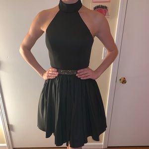 Sherri Hill Black Cocktail Dress
